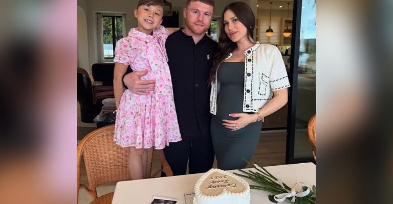 Canelo Álvarez se convierte en padre por quinta vez con su esposa
