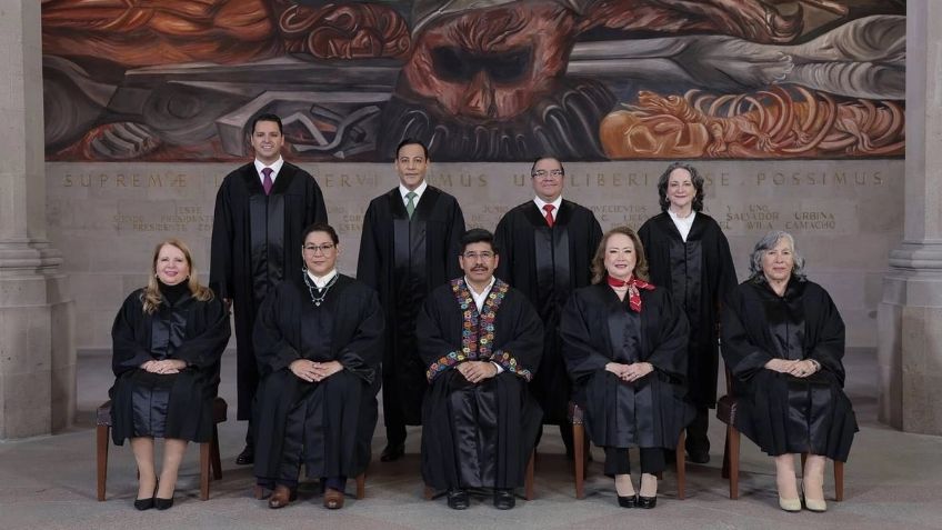 Ministros electos por voto popular llegan a la SCJN este 1 de septiembre: FOTO OFICIAL
