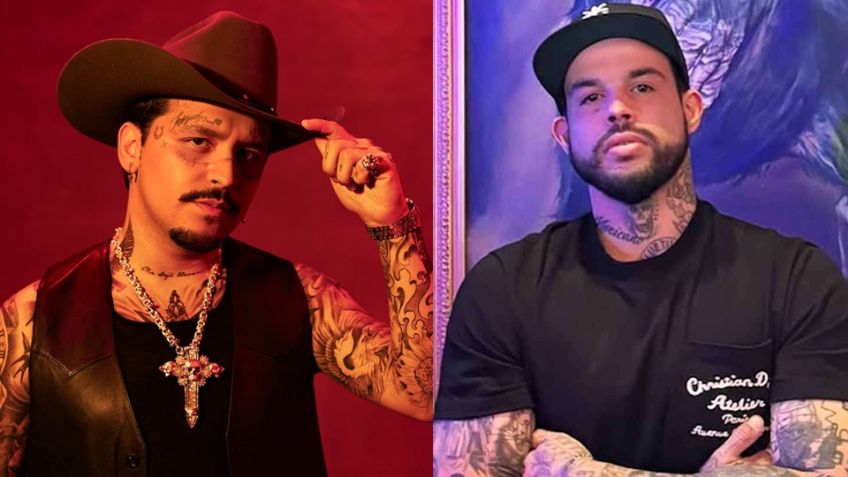 Emiliano Aguilar exhibe pelea con Christian Nodal por Pepe Aguilar: "Pinc... pocos huev..."