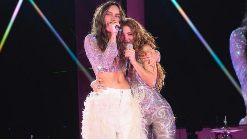 Belinda quiere más duetos con Shakira tras cantar juntas 'Día de Enero'
