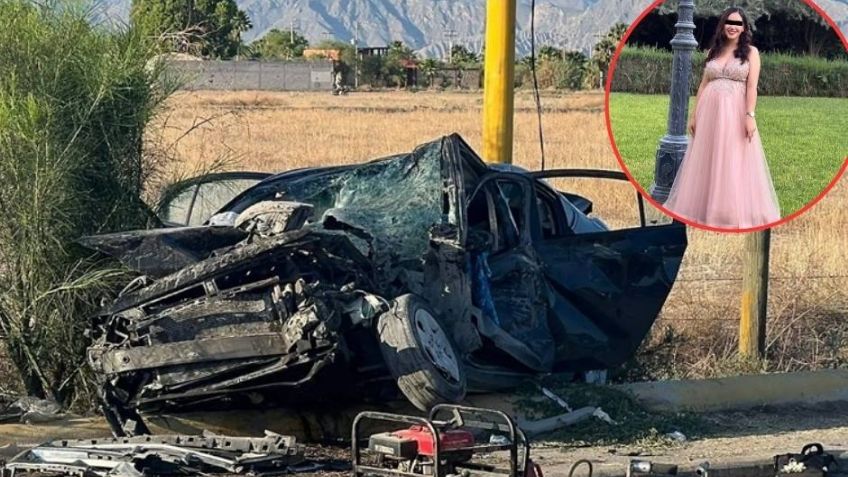 Fallece joven embarazada tras trágico choque en Coahuila; hermanos también murieron