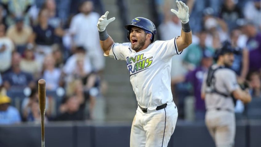 Jonathan Aranda espera volver para finales de temporada con Tampa Bay Rays