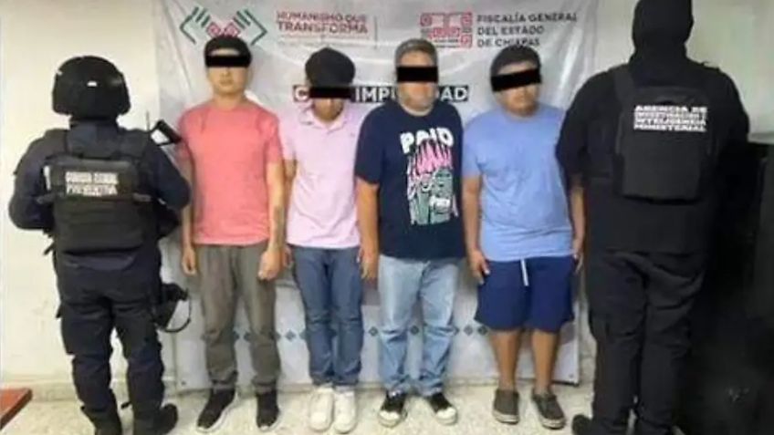 Caen cuatro implicados en asesinato de abogado en Chiapas, hermano de delegado de la FGR