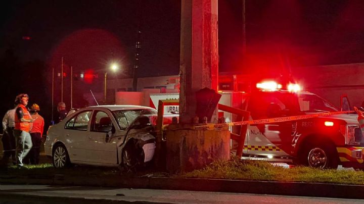 Fuerte accidente en Nuevo León moviliza a las autoridades: Confirman una víctima mortal