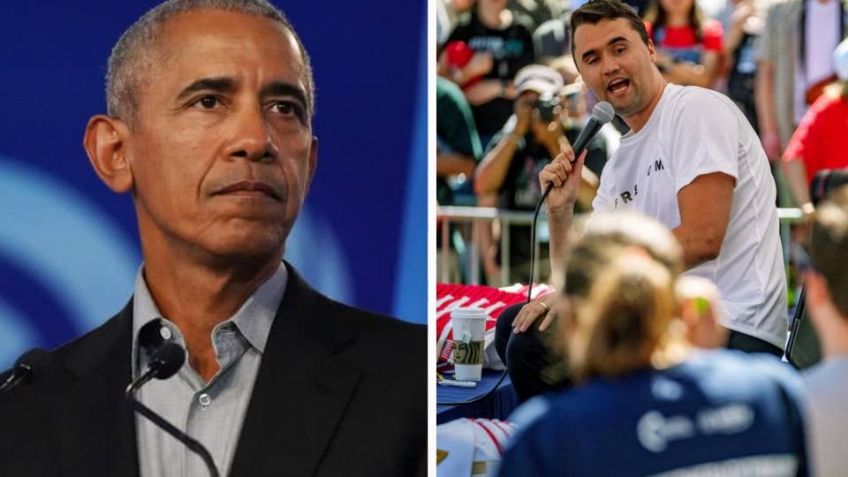 Barack Obama reacciona a la muerte de Charlie Kirk, activista pro Trump baleado en Utah