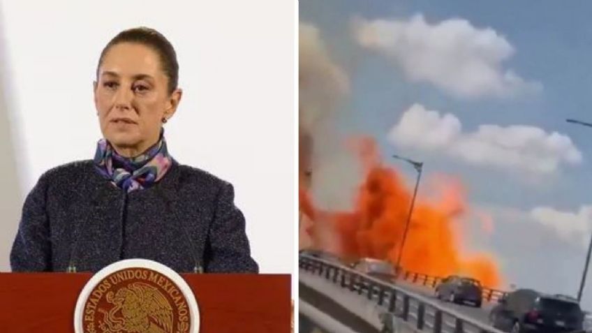 Sheinbaum envía "solidaridad" a víctimas de explosión de pipa en Iztapalapa; promete apoyo