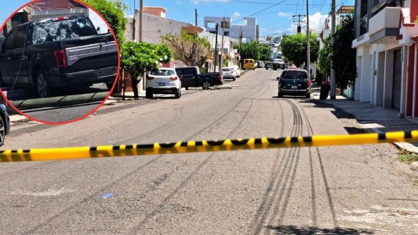 Sicarios persiguen y matan a balazos a elemento de Seguridad Pública Estatal en Culiacán