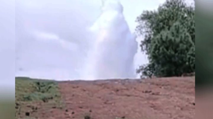 VIDEO: Fuga de gas en ducto de Pemex provoca desalojo de más de 3 mil personas en Tlaxcala