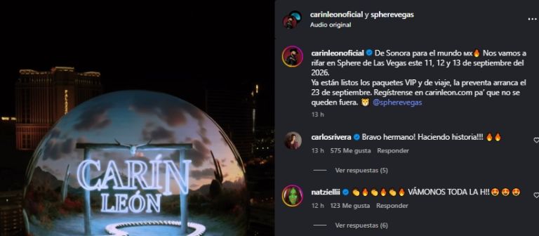 Anuncio de Carín León