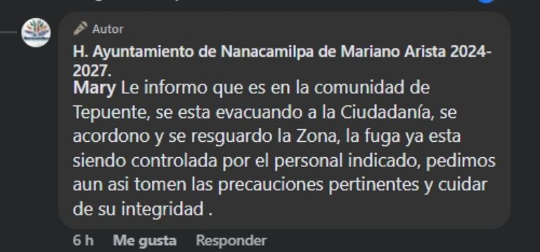 Ayuntamiento de Nanacamilpa de Mariano Arista