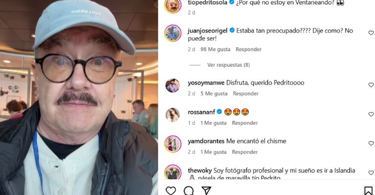 Pedro Sola revela si es despedido de Ventaneando