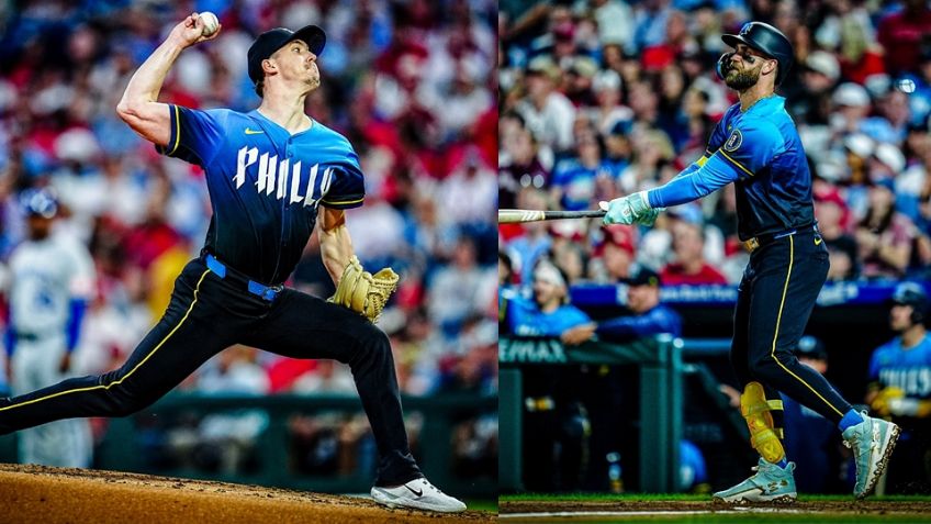 Truena el madero de Bryce Harper y guía a los Phillies en su victoria sobre los Royals