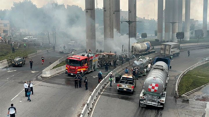 Iztapalapa: FGJ CDMX atribuye explosión a ruptura de tanque de pipa; ya suman 13 muertos
