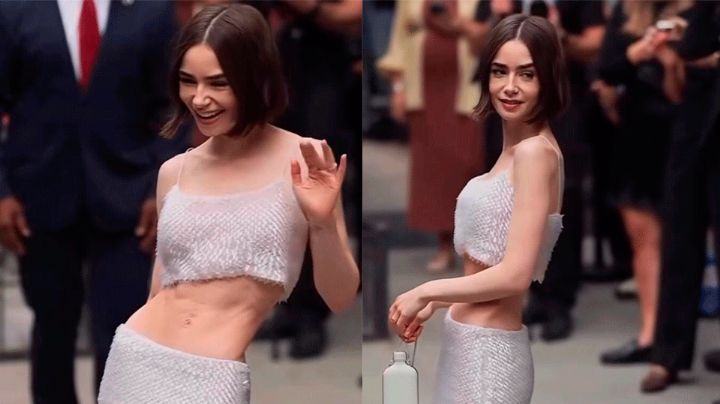 La delgadez de Lily Collins en Nueva York desata preocupación entre seguidores