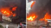 Foto ilustrativa de la nota titulada: Alerta en Nuevo León: Se desata un fuerte incendio en fábrica de aceites combustibles