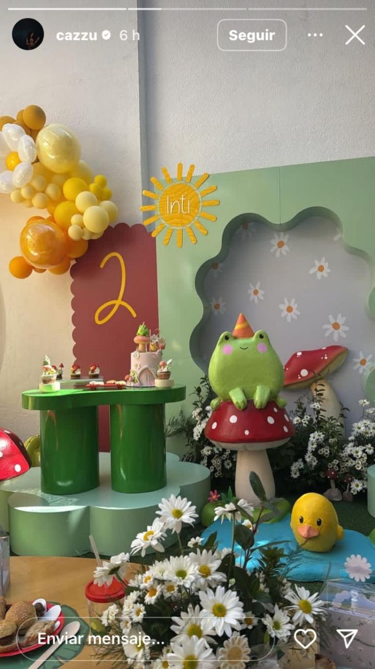 Imagen que subió Cazzu 