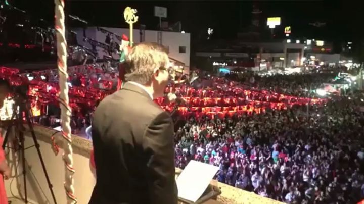 Navojoa celebra el Grito de la Independencia: "Viva nuestra etnia yoreme mayo"