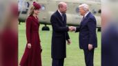 Foto ilustrativa de la nota titulada: Príncipe William y Kate Middleton reciben a Donald Trump; visitan tumba de Reina Isabel II