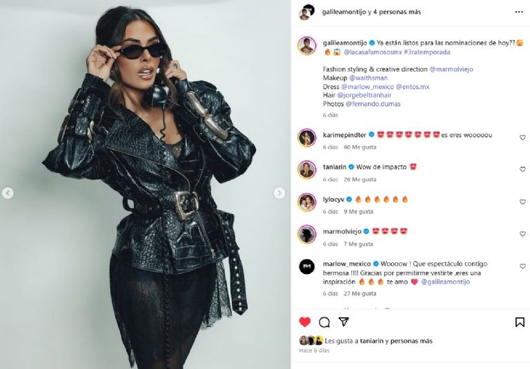 Así lució Galilea Montijo el miércoles 10 de septiembre en LCDLF México