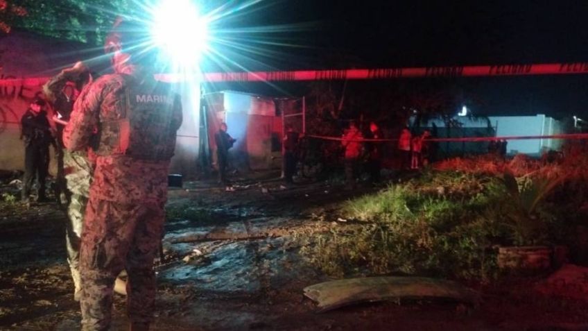 Explosión de un artefacto casero deja a joven muerto y una mujer herida al sur de Mazatlán
