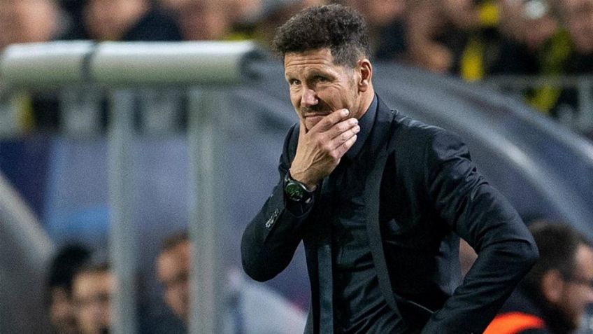 ¡Perdió la cabeza! Diego Simeone fue expulsado tras agredir a aficionado del Liverpool