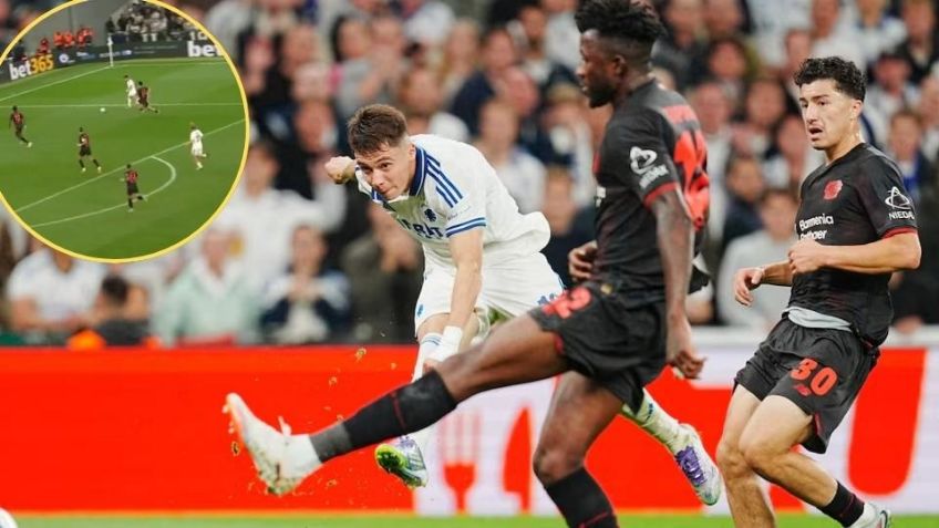 ¡Como con la mano! Rodrigo Huescas se estrena con asistencia en la Champions League