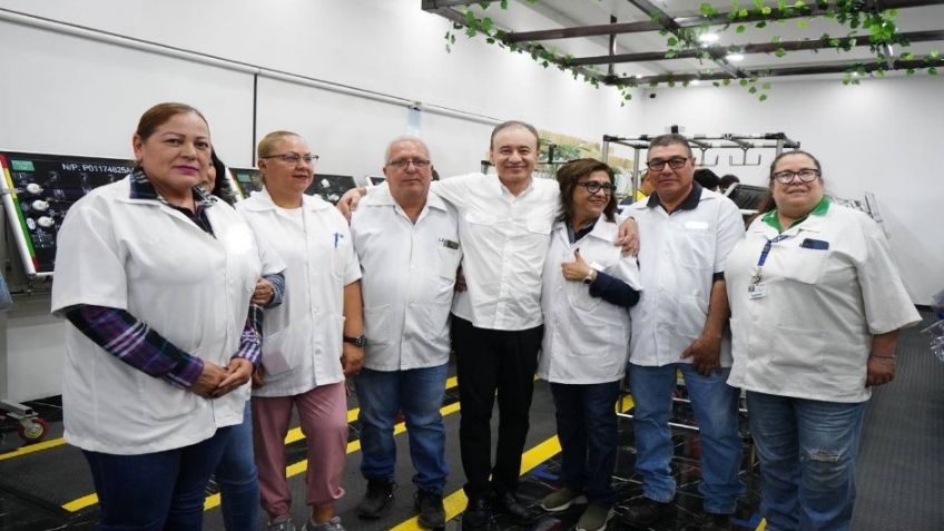 Alfonso Durazo logra inversión de 538 millones de pesos de empresa aeroespacial en Hermosillo