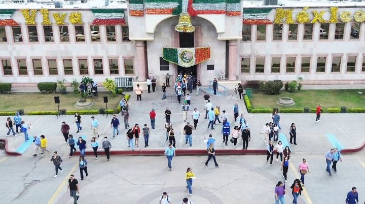 Simulacro Nacional 2025: Evacúan a 565 personas del Palacio Municipal en Ciudad Obregón