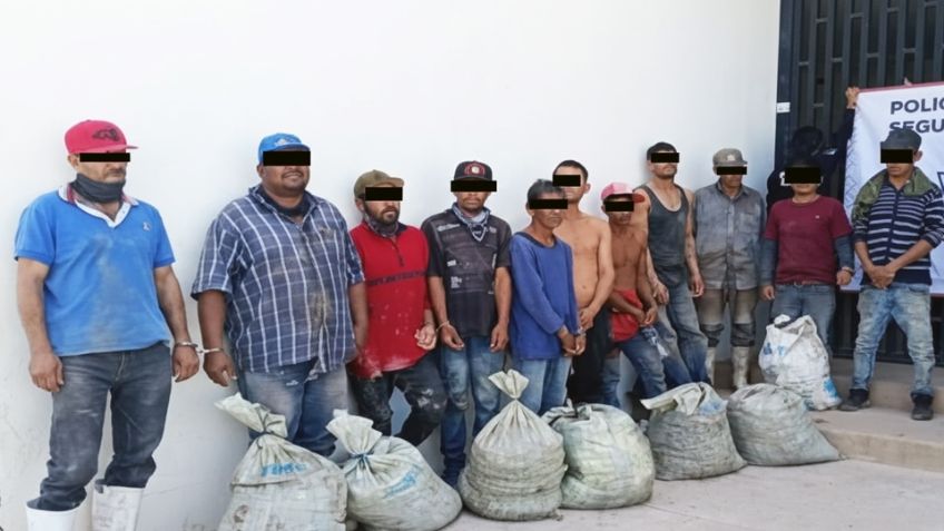 Frustran robo de siete costales de camarón en granja de Hermosillo; hay 11 detenidos