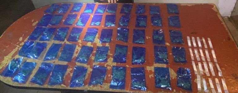 Aseguran diversos narcóticos 