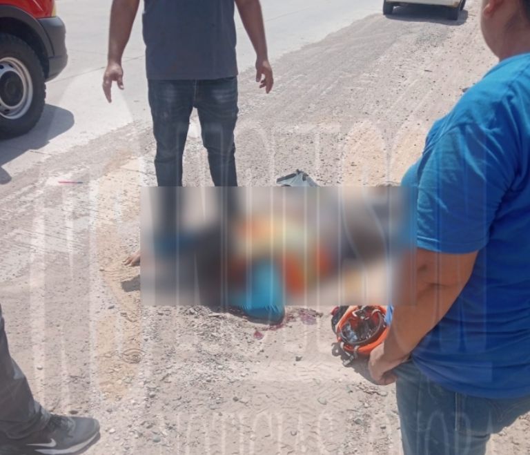 El motociclista resultó herido de gravedad tras el accidente