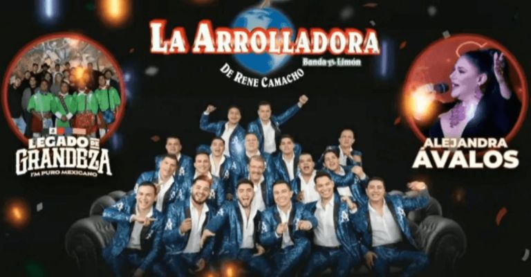 Además de La Arrolladora, en cartel también estará Alejandra Ávalos y el grupo Legado de Grandeza