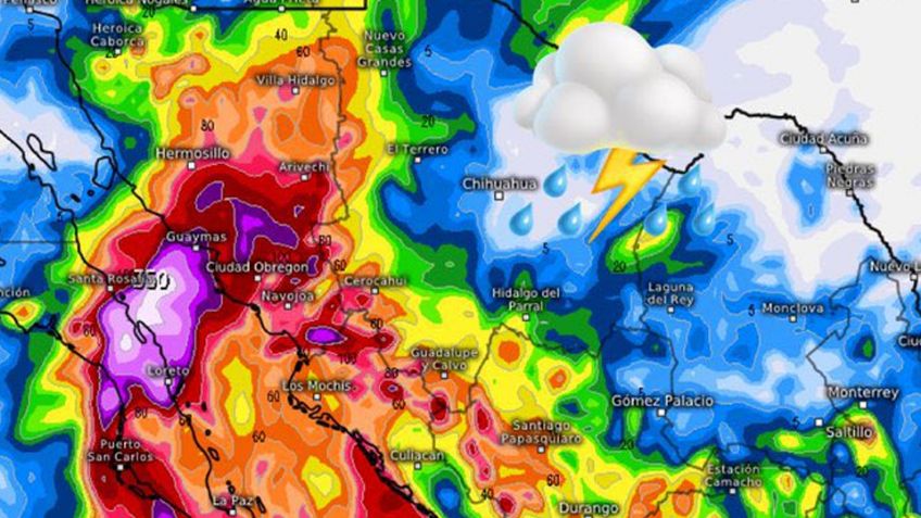 Tormenta tropical 'Lorena' provocará LLUVIAS FUERTES en Sonora; estos DÍAS lloverá