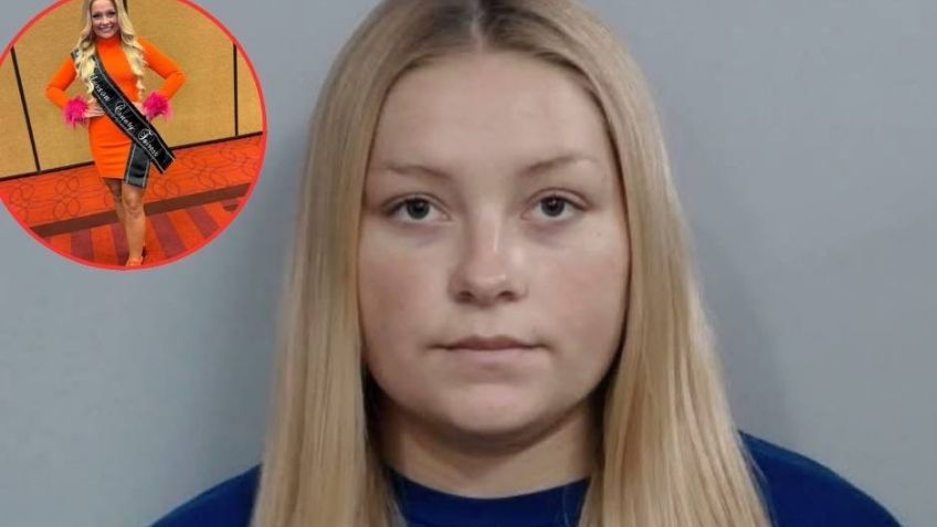 Conmoción en EU: Arrestan a una reina de belleza por esconder el cadáver de un bebé