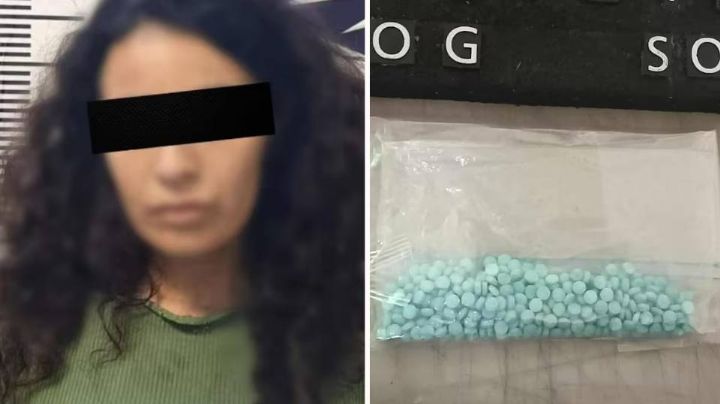 Detienen a mujer que se drogaba en calles de Nogales; le aseguran pastillas de fentanilo