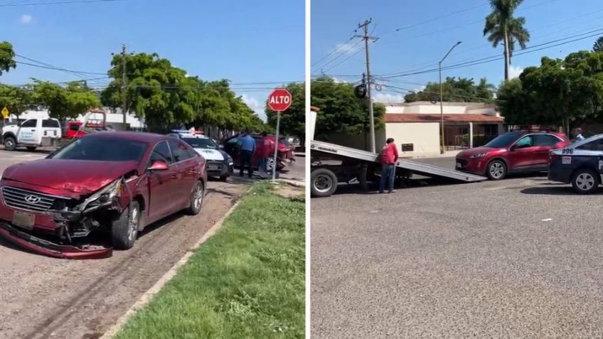 Se registra otro accidente al norte de Ciudad Obregón; reportan a una persona lesionada