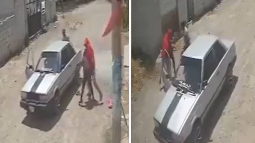 (VIDEO) A plena luz del día, sujetos 'levantan' a una mujer en calles de Tehuacán, Puebla