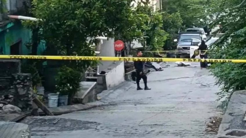 Lo asesinan a balazos mientras se tomaba una cerveza afuera de su casa en Monterrey