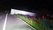 Foto ilustrativa de la nota titulada: Chofer se quedó dormido: Tráiler que venía de Sonora se sale de la carretera en Sinaloa
