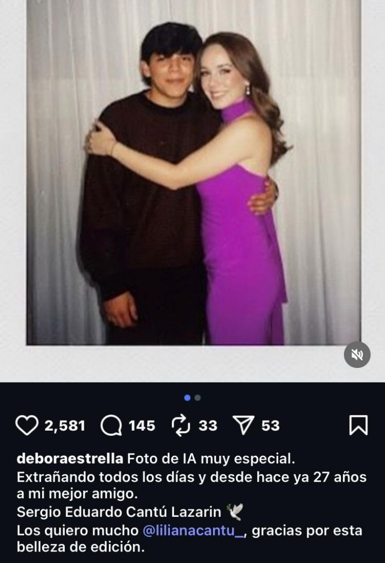 Su mejor amigo falleció hace 27 años 