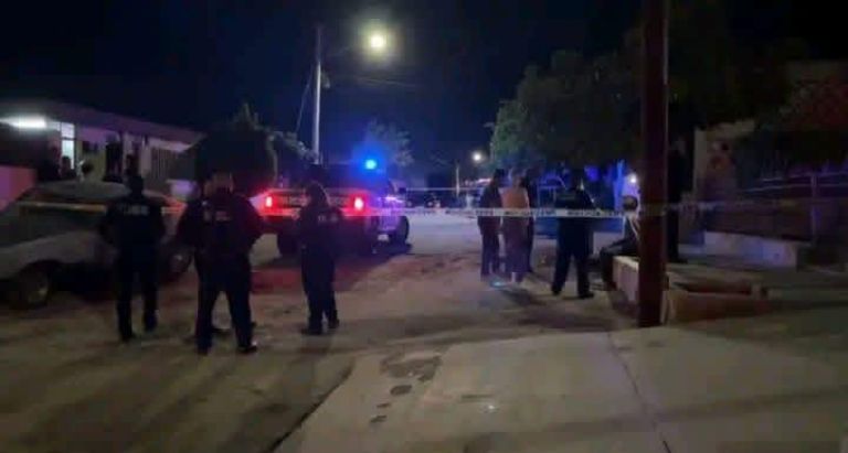 La escena del crimen fue asegurada por autoridades