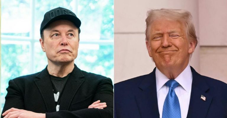 Reencuentro público entre Trump y Musk