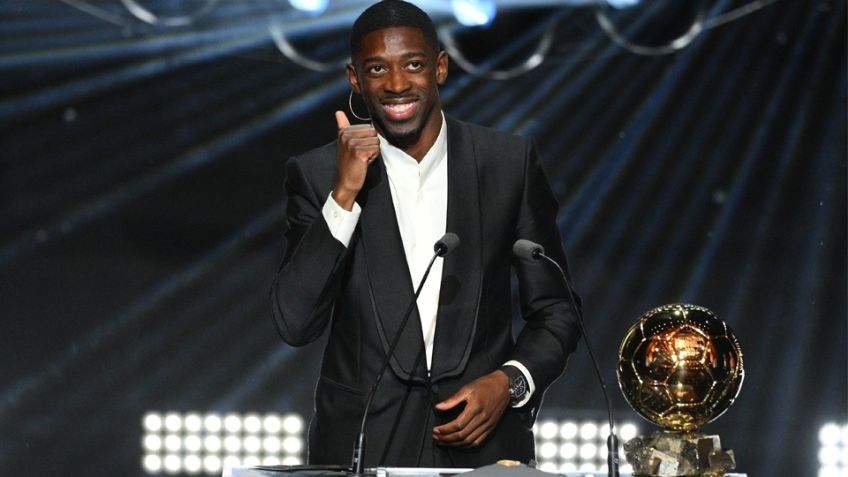 Ousmane Dembélé supera a Lamine Yamal: Delantero del PSG gana el Balón de Oro