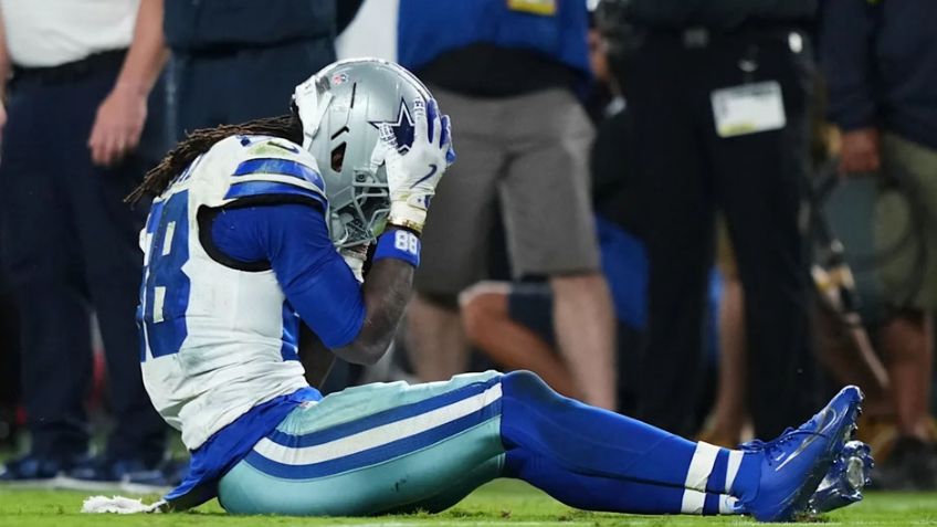 Cowboys, mal y de malas; pierden a CeeDee Lamb con un esguince de tobillo