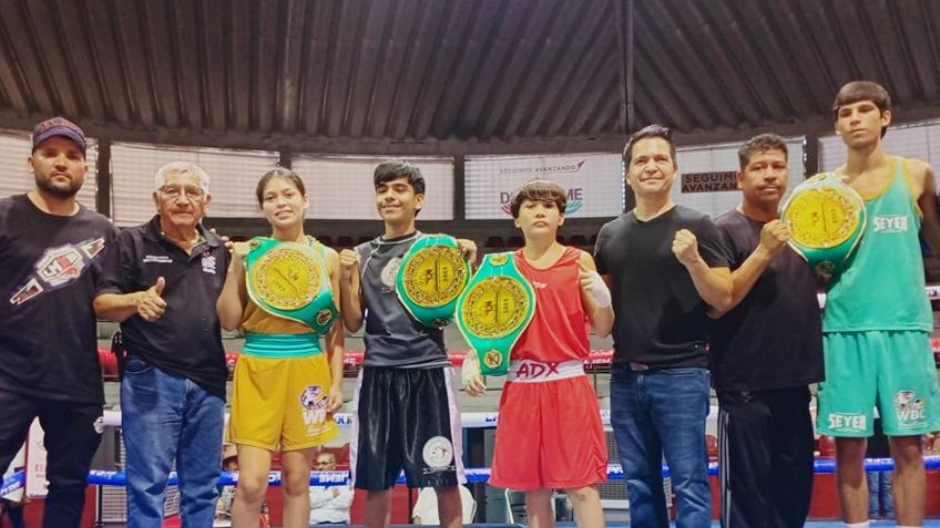 El boxeador sonorense 'Gladiador’ Castro se corona campeón nacional ante su gente