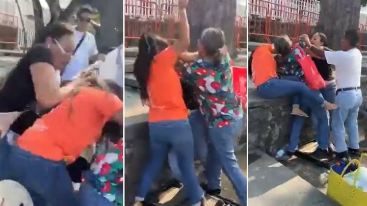 (VIDEO) Mujeres se pelean en la fila de boletos para el concierto de Shakira en Veracruz