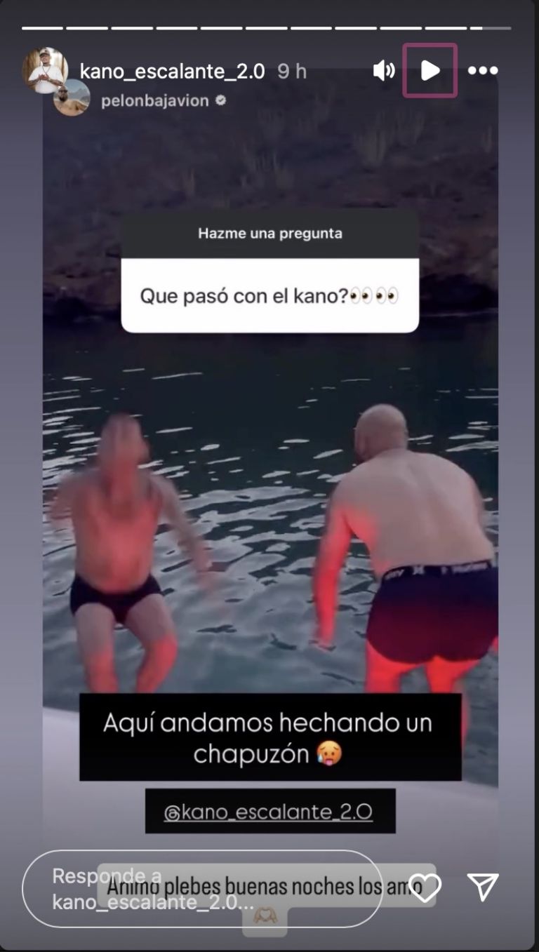 Kano Escalante reaparece en redes tras presunta detención. Foto: Instagram