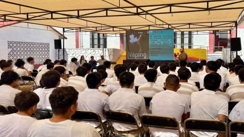 Advierte la Secretaría de Seguridad Pública de Sonora a estudiantes sobre uso de vapeadores