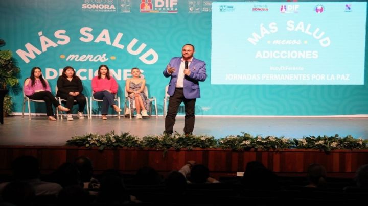 Imparten conferencia sobre prevención de adicciones en el Cobach Villa de Seris de Hermosillo