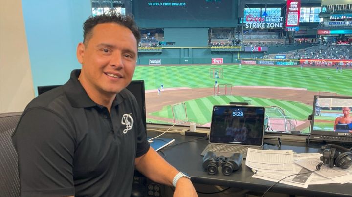 De Jugador a Cronista: Luis Alfonso Cruz disfruta ahora narrando los partidos de los Dodgers